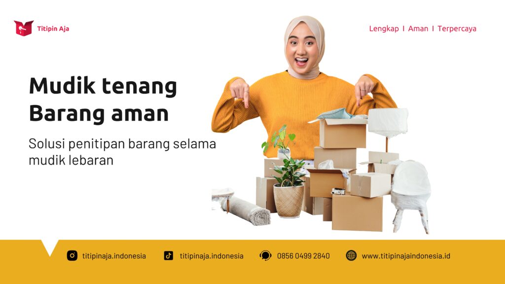 Mudik Tenang Barang Aman - Titipin Aja