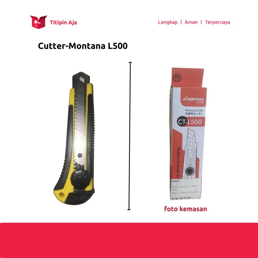 Titipin Aja - Cutter Serbaguna Warna Kuning Montana L500