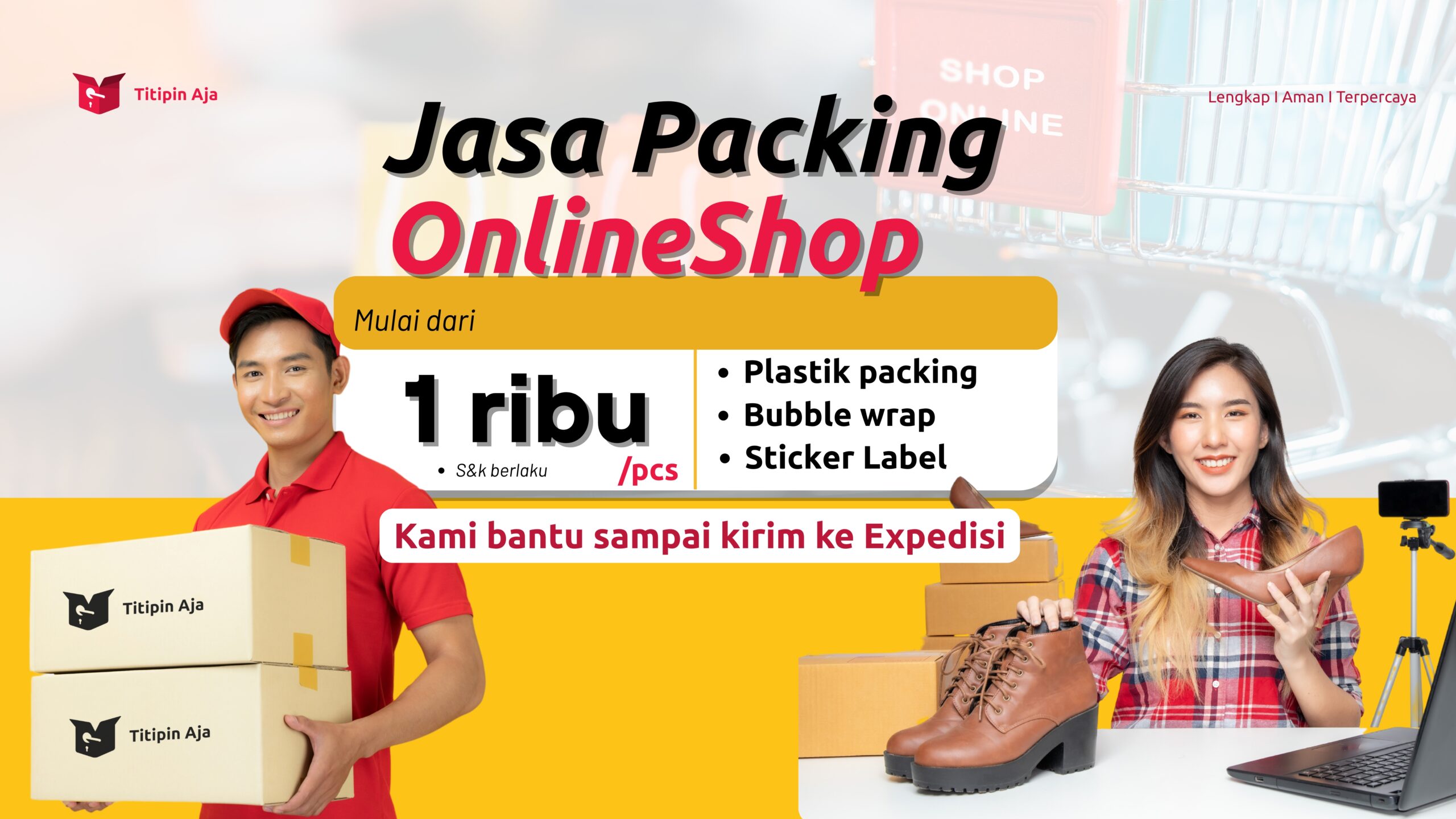 Titipin Aja - Jasa Packing
