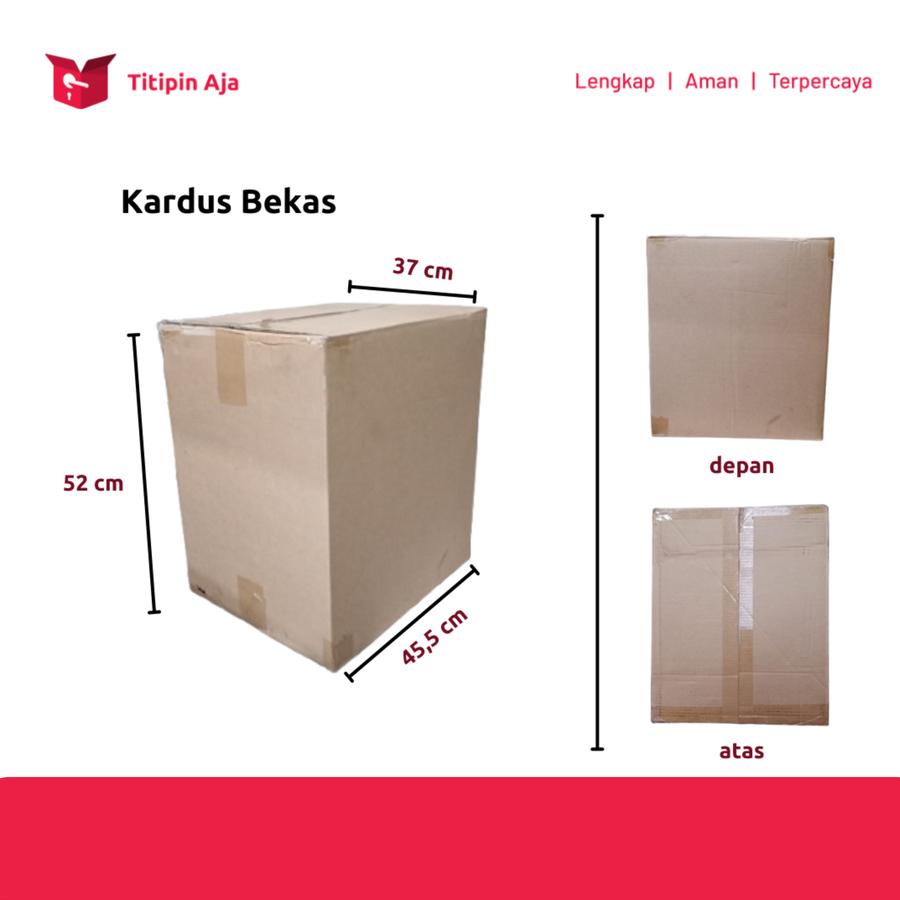 Titipin Aja - Kardus Bekas Besar Polos Warna Coklat