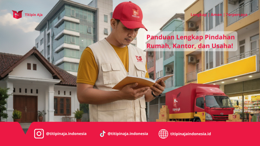 Panduan Lengkap Pindahan Rumah, Kantor, dan Usaha - Titipin Aja