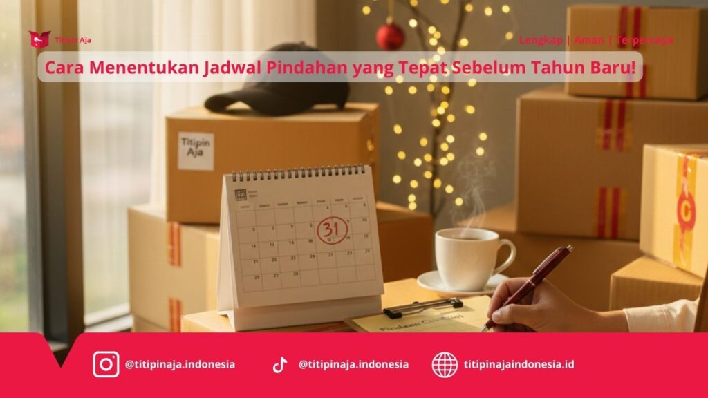 Cara Menentukan Jadwal Pindahan yang Tepat Sebelum Tahun Baru!