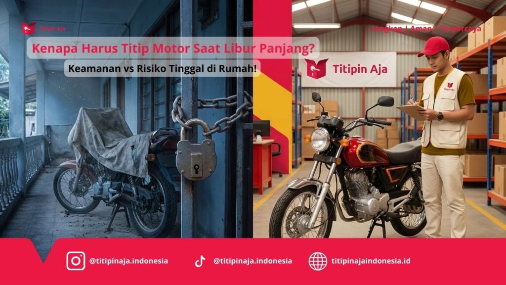 Kenapa Harus Titip Motor Saat Libur Panjang, Keamanan vs Risiko Tinggal di Rumah!
