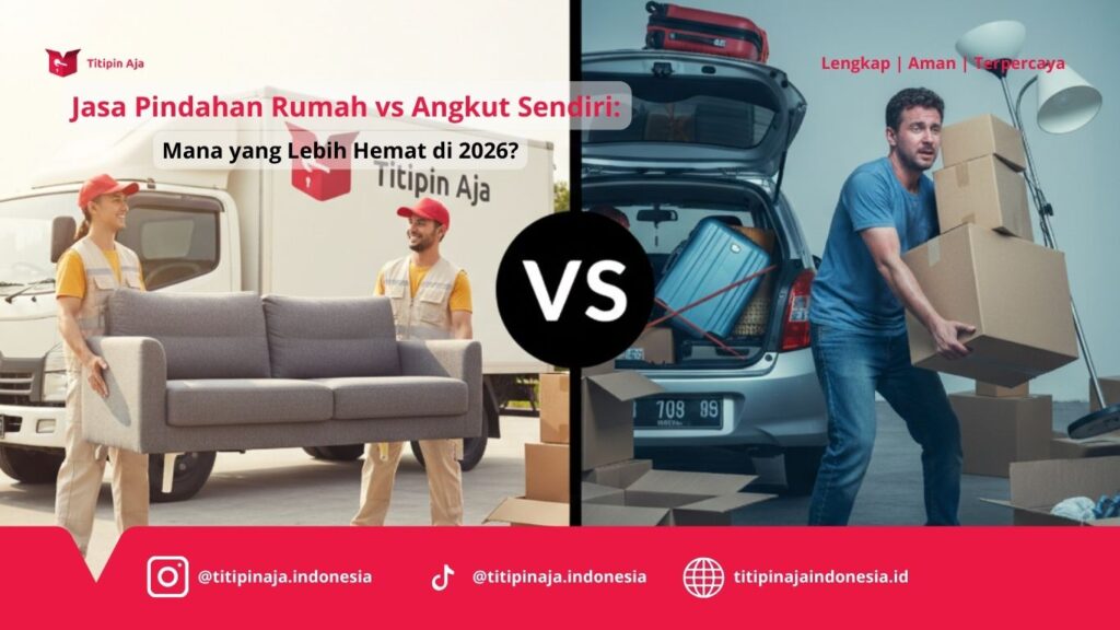 Jasa Pindahan Rumah vs Angkut Sendiri, Mana yang Lebih Hemat di 2026