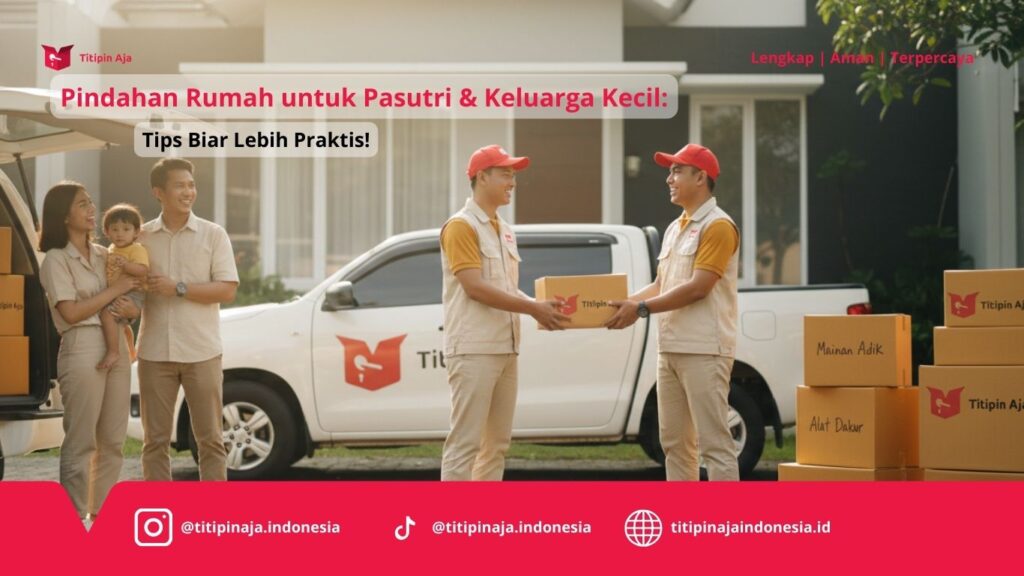 Pindahan Rumah untuk Pasutri & Keluarga Kecil, Tips Biar Lebih Praktis!