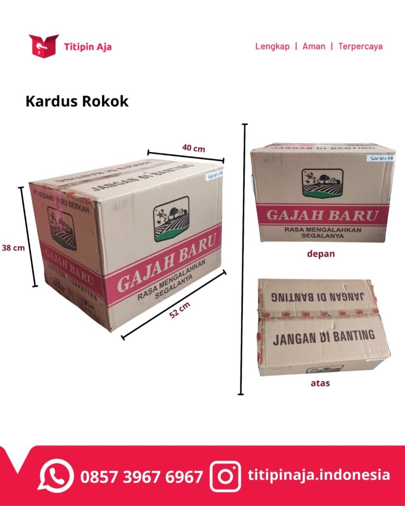 Kardus Rokok - Titipin Aja Kardus Rokok - Titipin Aja