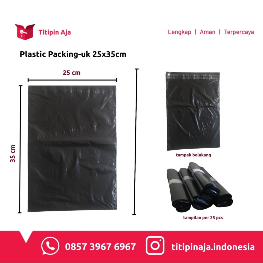 Plastic Packing Ukuran 25x35 - Titipin Aja Plastic Packing Ukuran 25x35 - Titipin Aja