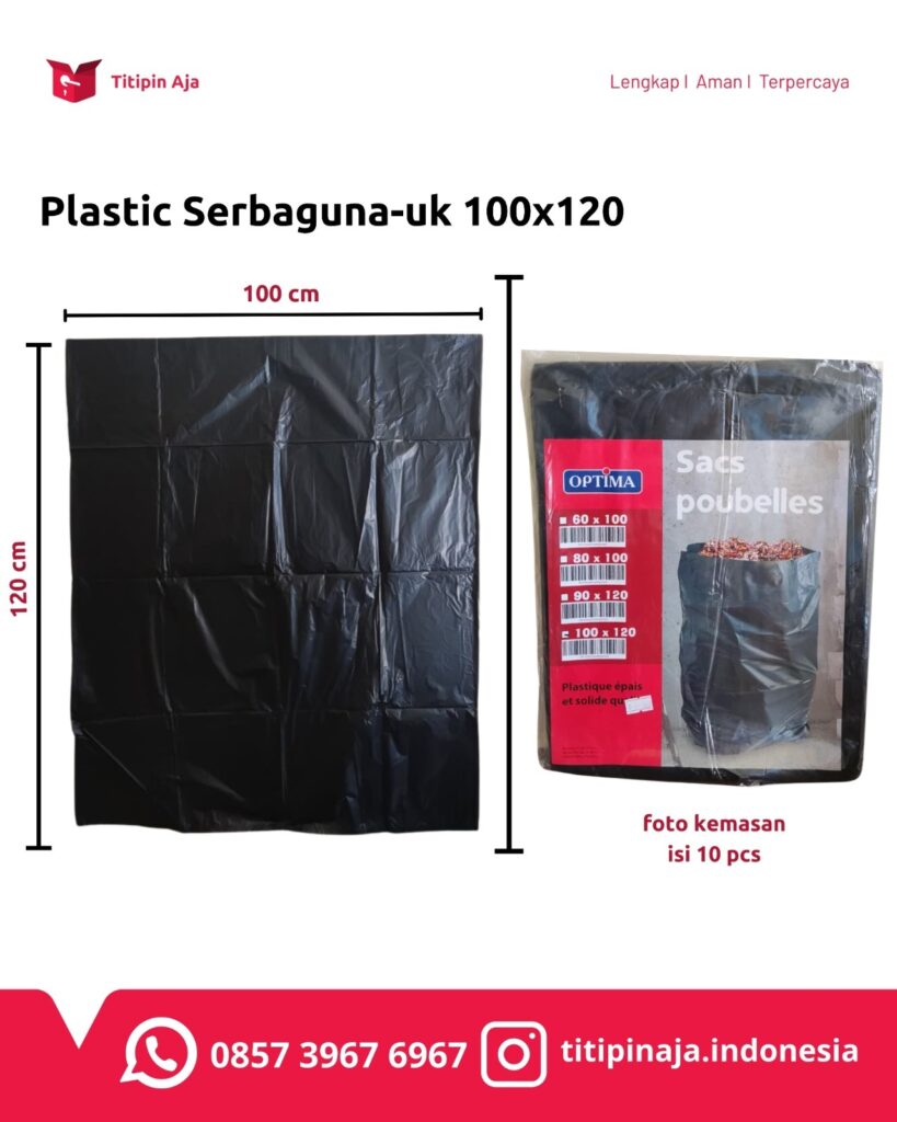 Plastic Serbaguna Ukuran 100x120 - Titipin Aja Plastic Serbaguna Ukuran 100x120 - Titipin Aja