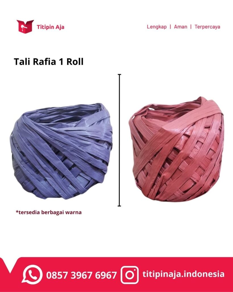 Tali Rafia 1 Roll - Titipin Aja Tali Rafia 1 Roll - Titipin Aja