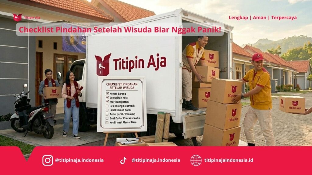 Checklist Pindahan Setelah Wisuda Biar Nggak Panik!