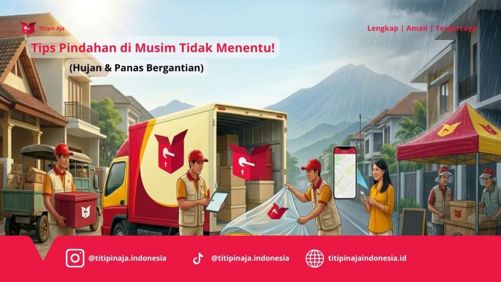 Tips Pindahan di Musim Tidak Menentu (Hujan & Panas Bergantian)